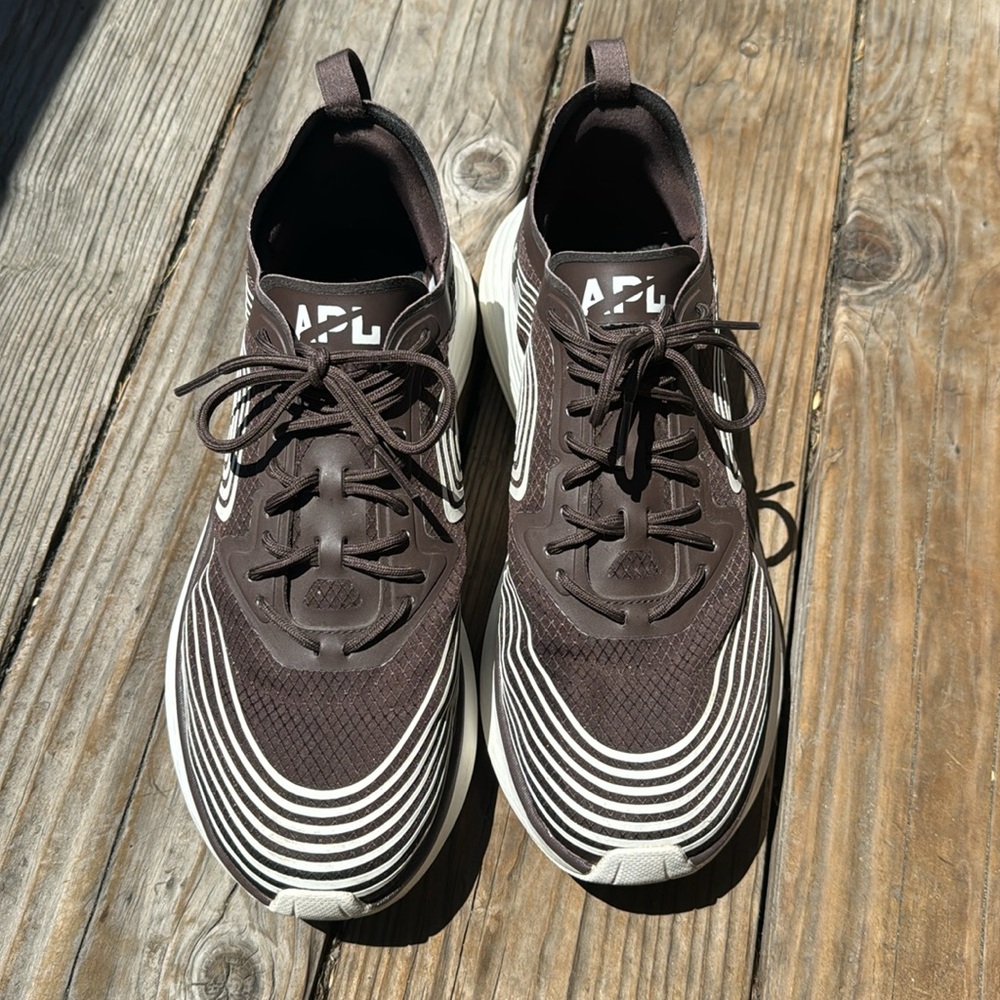 APL Woman’s Streamline chocolate brown shoes